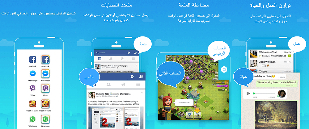 متعدد الحسابات Parallel